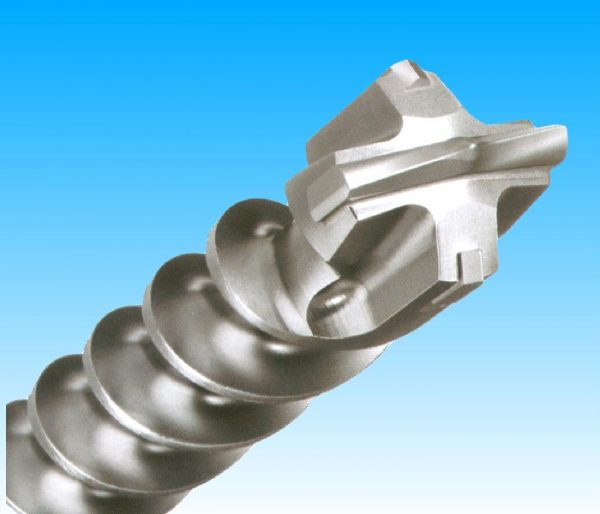 PUNTE SDS-PLUS 4T A QUATTRO TAGLIENTI AL CARBURO TUNGSTENO