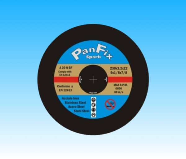 DISCO DA TAGLIO PER INOX – SERIE “SPARK”