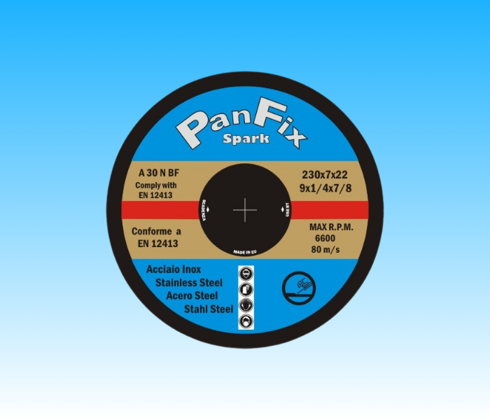 Mola da sbavo per INOX