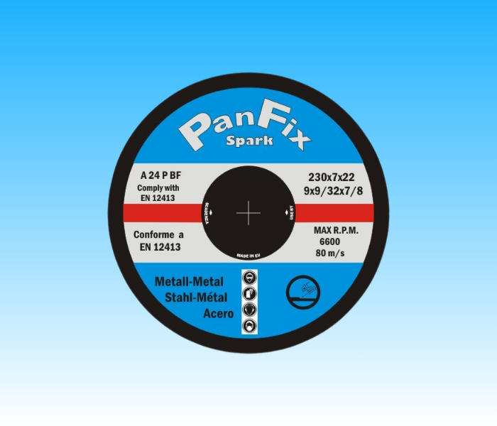 Mola da sbavo per metallo